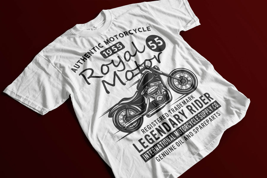Royal Motor - White Tee