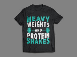 Heavy Weights - Black T-Shirt