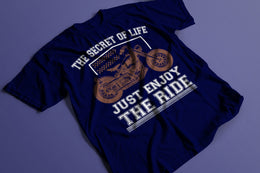 Enjoy The Ride - Navy Tee