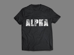 Alpha - Black T-Shirt