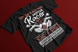 King Of Speed - Black Tee