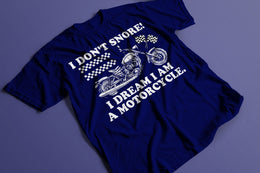I Don't Snore - Navy Tee