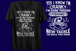 I Know I'm Cranky - Black T-Shirt