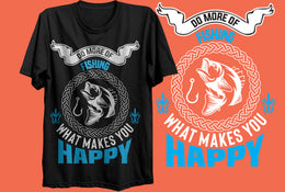 Makes You Happy - Black T-Shirt